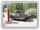 Model T Ford at Johnston Canyon